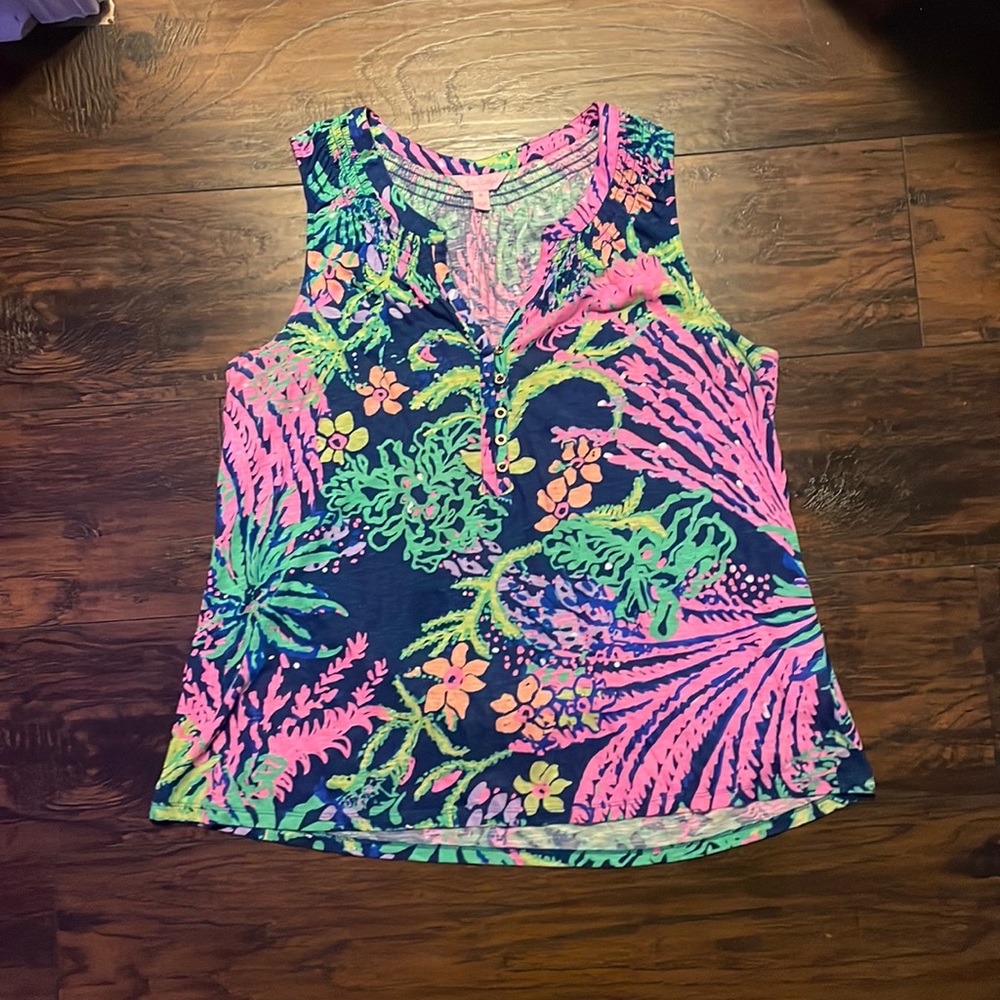 Lilly Pulitzer dress up shirt
